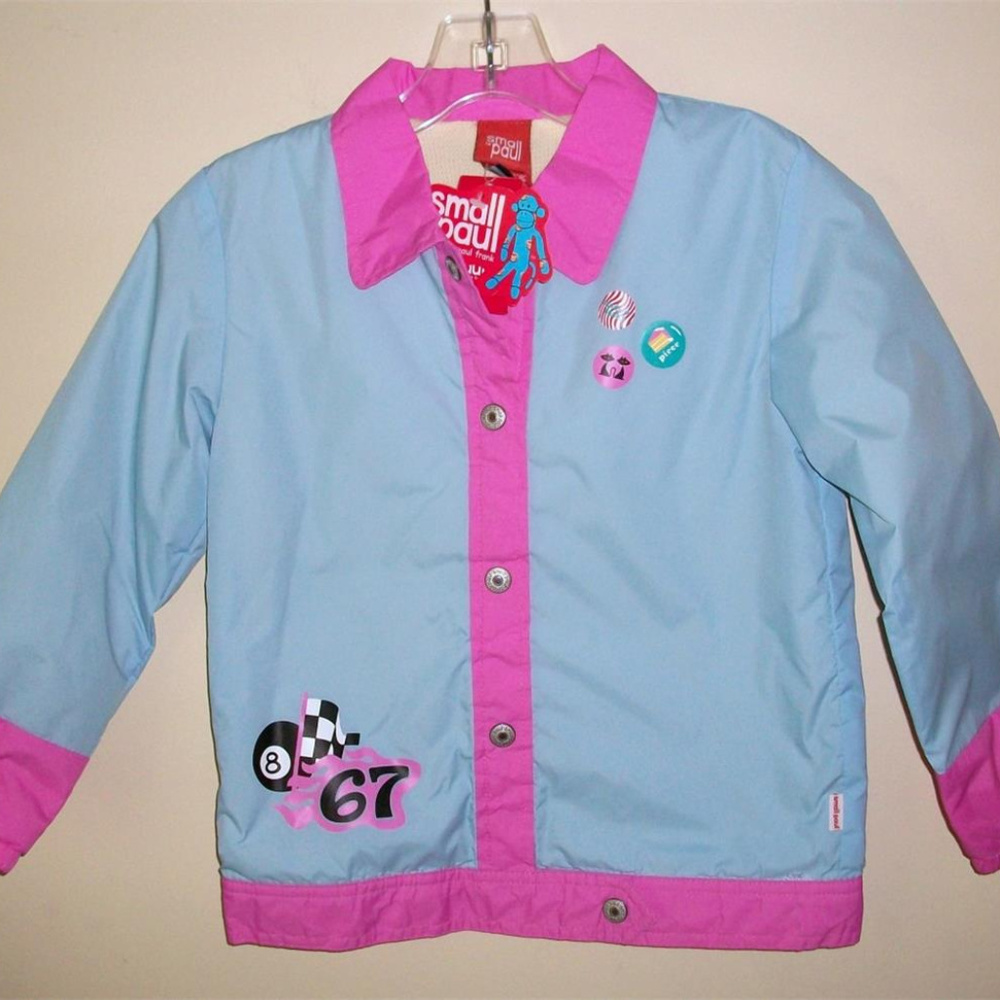 GIRLS JACKET PAUL FRANK NWT Windbreaker Youth Sz